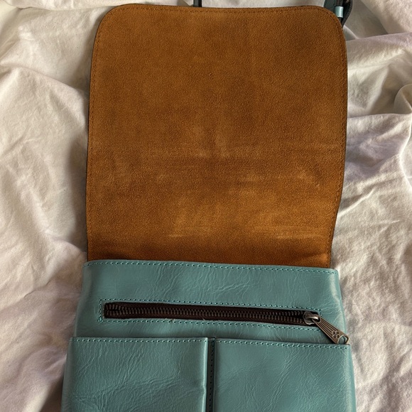 Patricia Nash Teal Crossbody Bag - Picture 4 of 13